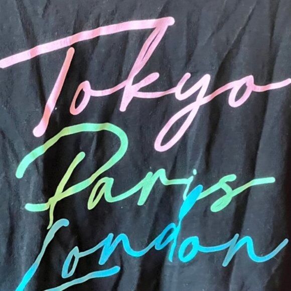 REBELLIOUS One Shirt - Tokyo, Paris, London Graphic Tee - Size Medium - Picture 2 of 3